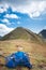 Blue Rucksack - trekking equipment, hillwalking gear, mountaineering