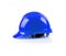 Blue Safety Hard Hat Isolated on a White Background - Generative AI with Transparent PNG Option.