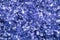 blue salt crystals, textured blue background minerals