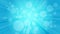 Blue sanny rays background. Sparkling magical dust particles. Vector illustration.