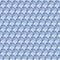 Blue scaly seamless pattern, metallic