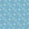 Blue seamless decorative mosaic pattern in retro style