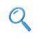 Blue search icon