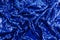 Blue sequin fabric