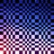 Blue Shades Checkerboard Abstract Background Illustration