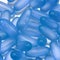 Blue shiny gel pills