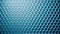 Blue shiny metal cubes background. Abstract futuristic pattern.