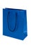 Blue shopping bag