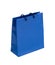 Blue shopping bag