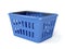 Blue shopping basket