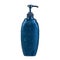 blue shower bottle with water drop