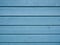 Blue siding