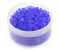 Blue silica gels