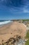 Blue Skies over Watergate Bay, Cornwall, UK