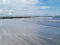 The blue sky above the blue beach itself is St. Martin& x27;s Island Bangladesh Cox& x27;s Bazar