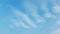 A Blue Sky Abstract. A blue sky with just a wisp of cloud for usage being a backing or backdrop royalty free stock photo