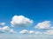 Blue Sky Background,Horizon Spring Morning Sky Scape in blue by the Sea,Vector of nature cloud, sky in sunny day Summer,Backdrop