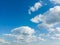 Blue Sky Background,Horizon Spring Morning Sky Scape in blue by the Sea,Vector of nature cloud, sky in sunny day Summer,Backdrop