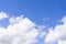 Blue sky and cloud natural background