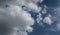 Blue sky clouds fluffy air wind atmosphere summer sun light weather