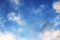 Blue sky clouds wall art background paintings, beautiful colors, wallpaper