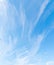 Blue sky cloudscape with white cirrus cloud background