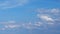 Blue sky with cumulus and altostratus clouds, cirrocumulus clouds at day time.