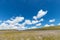 Blue sky and grassland