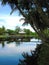 Blue sky at Miri Crocodile Farm, Borneo, Malaysia