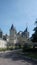 blue sky over medieval fortress. The castles of the Loire Just discovery of the century!