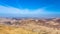 Blue sky over mountain around Wadi Araba area