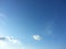 blue sky and tiny cloud
