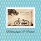 Blue sky wallpaper and in Antique Bicycle picture white frame