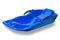 Blue sledge in the Snow