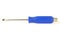 Blue slotted screwdriver