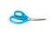 Blue and small scissors isolated