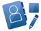 Blue Social Networking Icons/Graphics