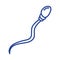 blue sperm design