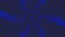 Blue spin hexagonal star simple flat geometric on dark grey black background loop. Starry spinning radio waves endless creative