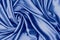 Blue spiral textile