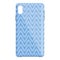 Blue splash phone case icon cartoon vector. Smartphone cover