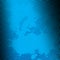 Blue Splatter Halftone Background