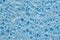 Blue sponge texture background for design. Top view of pores and sponge tissue