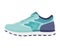 Blue sports shoe symbolizes modern athletic fashion