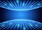 Blue Spotlights Background