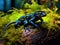 Blue spotted Salamander  Made With Generative AI illustration