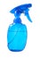 Blue spray bottle