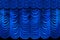 Blue Stage Curtains