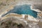 Blue star spring in Yellowstone national park