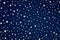 Blue stars background, white star shapes in starry night sky design, July 4th, memorial day, veterans day